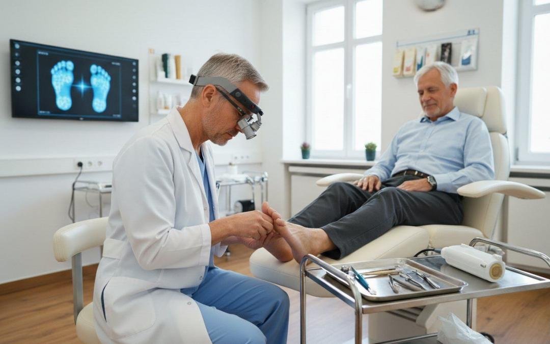 Podologia Vicenza: Salute dei Piedi La podologia è fondamentale per la salute dei piedi e per migliorare la postura. Presso il Poliambulatorio Blu Medica a Sandrigo, i podologi specializzati offrono valutazioni complete e trattamenti personalizzati per disturbi comuni come callosità, duroni e dolore persistente. Interventi mirati includono ortesi digitali, plantari personalizzati e terapie riabilitative per unghie incarnite. Un piede sano previene problemi a ginocchia e schiena, migliorando il benessere quotidiano. La prevenzione in età pediatrica e i controlli regolari in età adulta garantiscono mobilità e autonomia. Scegliere Blu Medica Sandrigo significa affidarsi a professionisti esperti che utilizzano tecniche moderne e approccio multidisciplinare. La cura dei piedi non è solo estetica: è salute globale. Prenota oggi stesso una visita podologica e risolvi definitivamente i problemi che limitano il movimento e la qualità della vita.