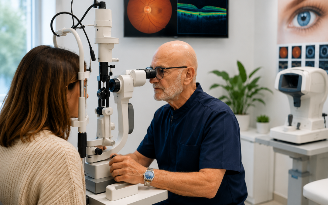 Il Dott. Edoardo Vedove, oculista presso il Poliambulatorio Blu Medica di Sandrigo, offre visite specialistiche dedicate alla prevenzione, alla diagnosi e al monitoraggio delle principali patologie oculari. Grazie alla sua esperienza professionale, segue ogni paziente con attenzione, valutando in modo accurato la salute degli occhi e la qualità della vista. Le visite oculistiche sono fondamentali per individuare precocemente disturbi come cataratta, glaucoma, degenerazione maculare e difetti refrattivi. Presso Blu Medica, i pazienti possono contare su un servizio professionale e personalizzato, pensato per garantire il benessere visivo e preservare la salute degli occhi nel tempo.